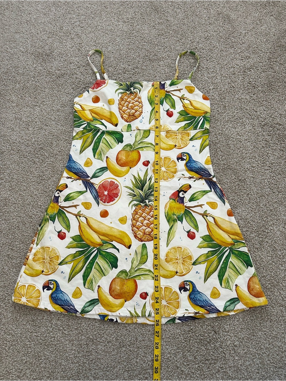 Fashion Nova Tropicana Stretch Twill Mini Dress – Size L – New With Tags (NWT) - Picture 6 of 9